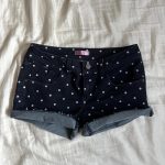 Women's Navy and Black Shorts