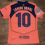 Fc Barcelona orange kit Lamine Yamal