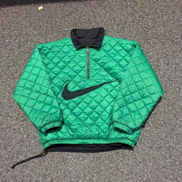 Nike Men's Green and Black Jacket