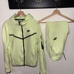 Nike Men's Neon Green Tech Suit