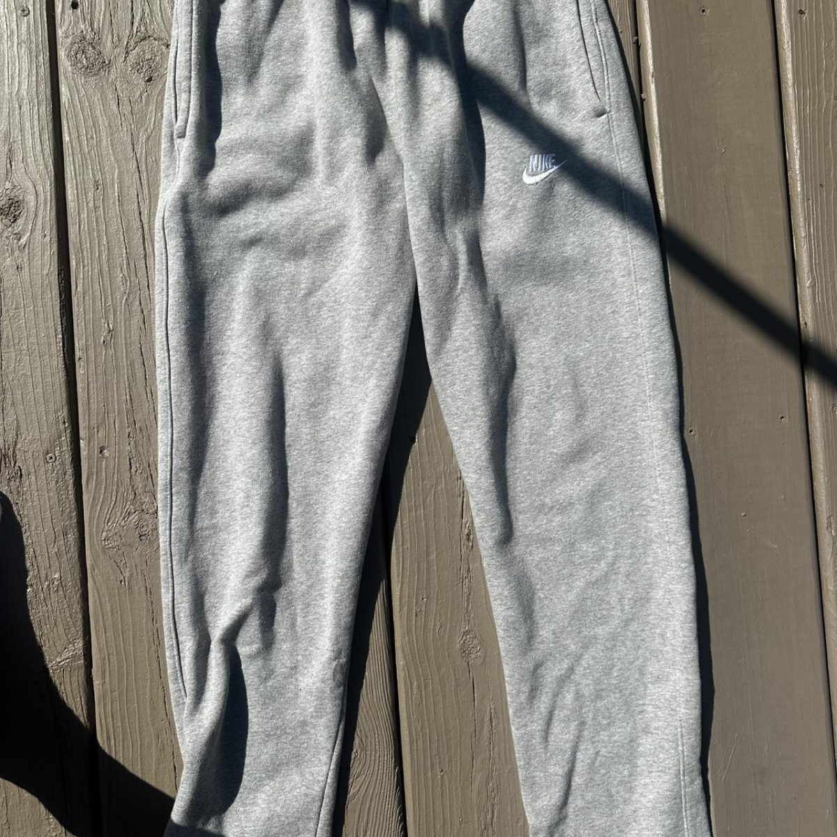 Nike Men's Grey sweatpants - Image 1