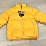 Nike Men's Yellow and Orange Jacket