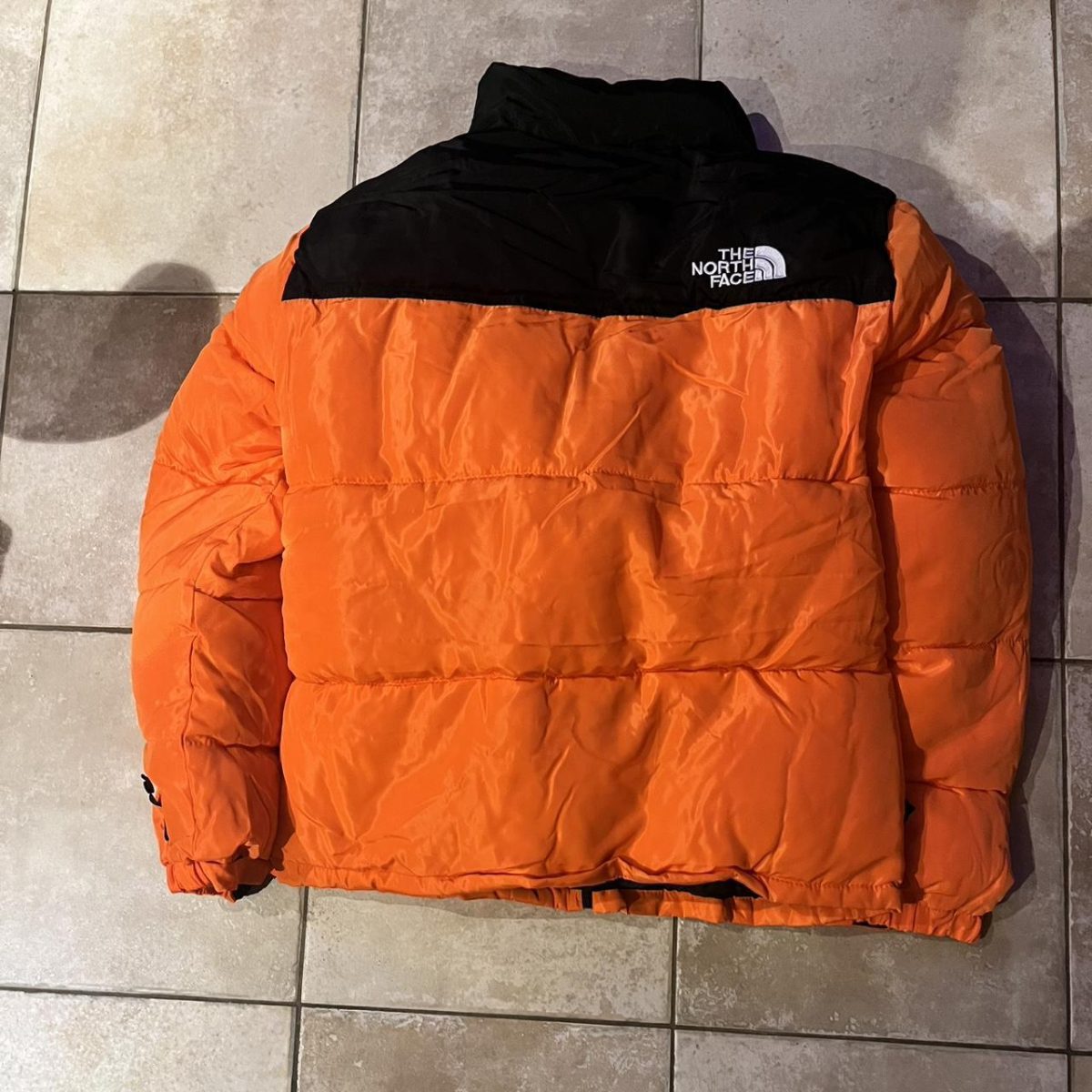 The North Face  Orange Women's Puffer Jacket - Image 2
