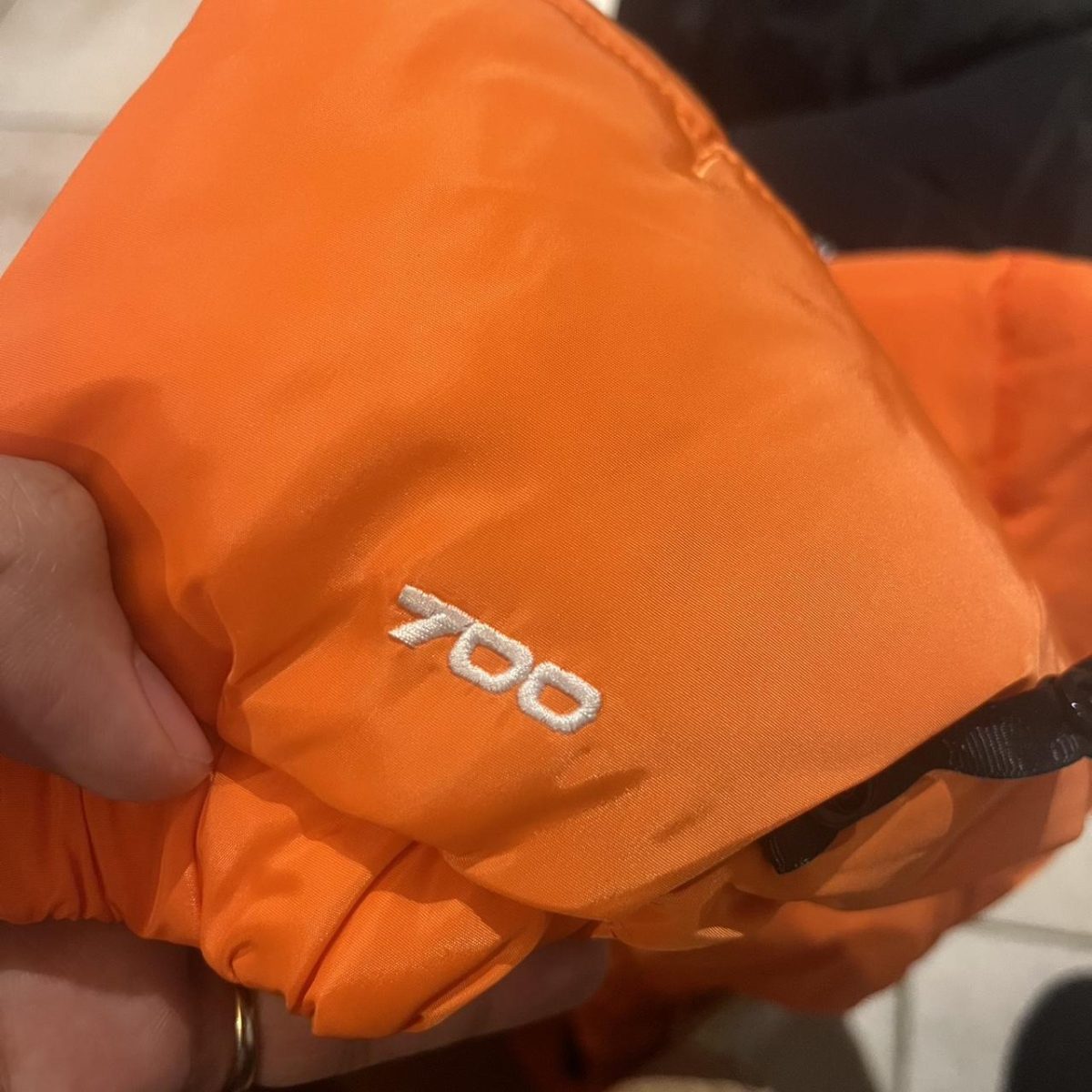 The North Face  Orange Women's Puffer Jacket - Image 3