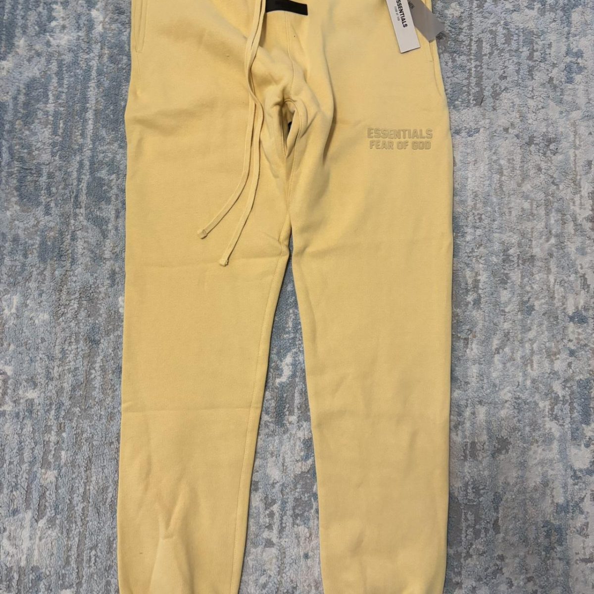 Essentials Men's Yellow and Cream suit - Image 2