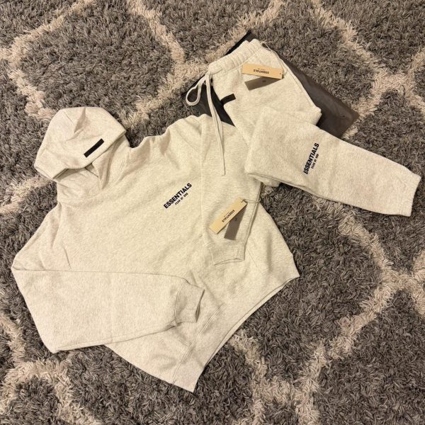 Fear of God Men's Grey and Cream suit