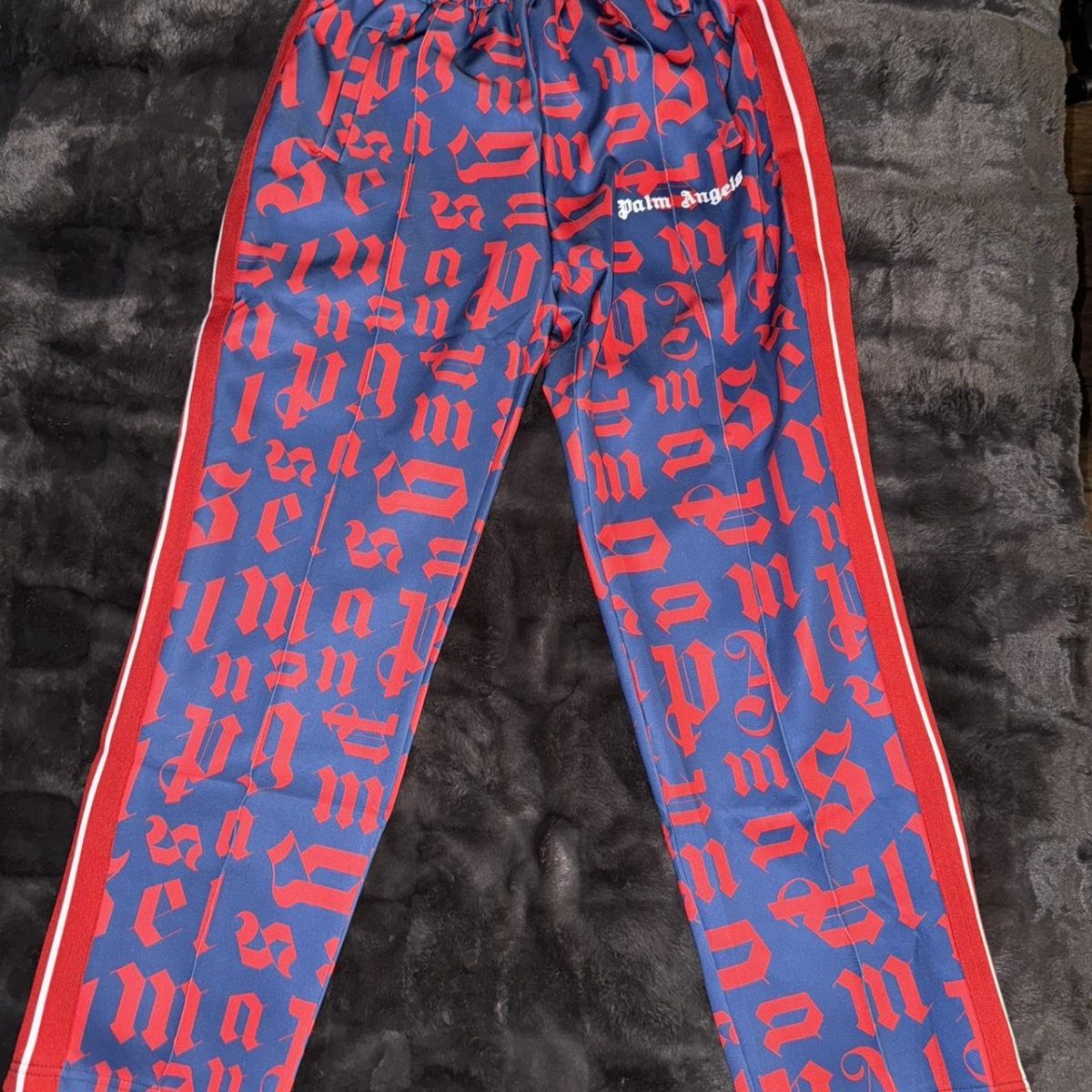 Palm Angels Men's Blue and Red Jumpsuit - Image 3
