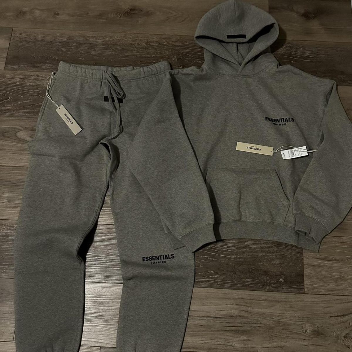 Essentials Men's Grey  Tracksuit - Image 1