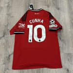 Matheus Cunha Manchester United Home Jersey 25/26