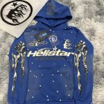 Hellstar blue hoodie