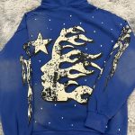 Hellstar blue hoodie - Image 2