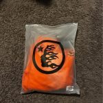 Hellstar Men's Orange Hoodie and Pants - Image 4