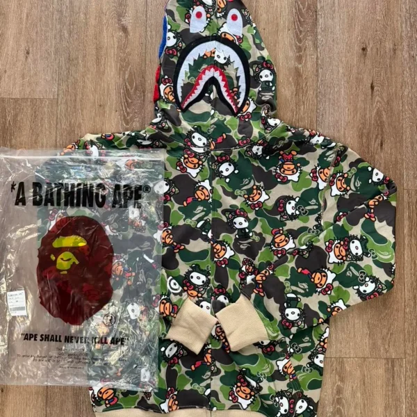BAPE Kitty ABC Camo Shark