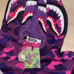 BAPE  Purple Hoodie - Image 2