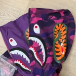 BAPE  Purple Hoodie - Image 4