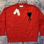 AMI Paris  Red Sweatshirt