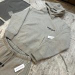 Essentials Grey fear of God Hoodie and shorts - Image 5