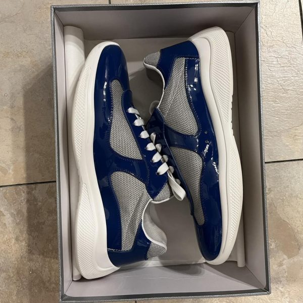 Prada Men's Blue and Navy