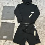 Essentials fear of God Hoodie and shorts