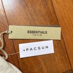 Essentials Fear of God Grey Shorts - Image 3
