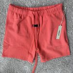Essentials Fear of God Red Shorts