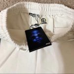 Hellstar Men's White and Cream Shorts - Image 3