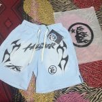 Hellstar Men's Light Blue Shorts
