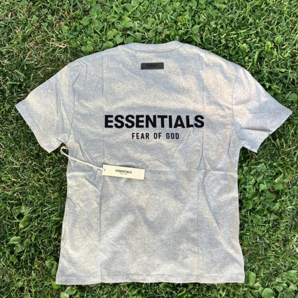 Essentials Men's Grey T-shirt