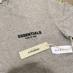 Essentials Men's Dark Grey T-shirt - Image 3