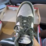 Grey Suede Nike Dunks - Image 2