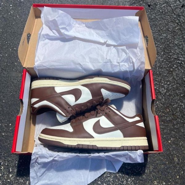Nike Brown and Burgundy Trainers