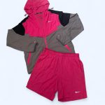 Grey And Pink Nike Running Miller Set - Image 3