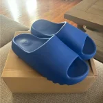 Yeezy Men's  Blue Slides