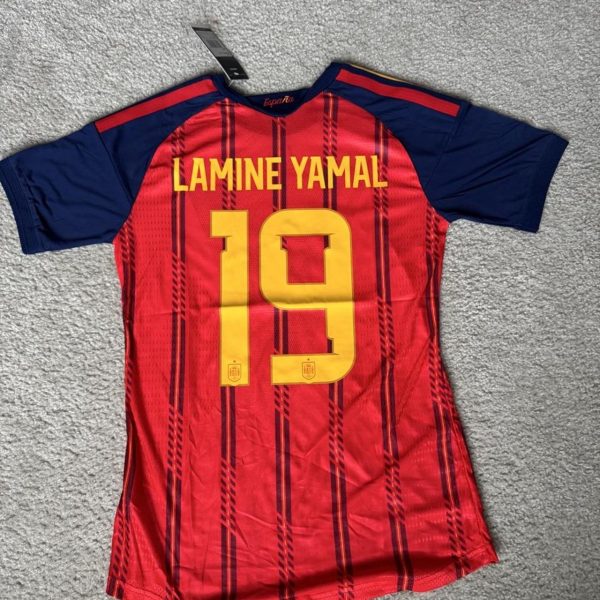 Lamine Yamal Spain Home Jersey