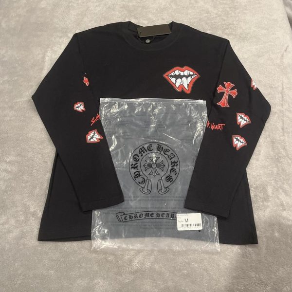 Chrome Hearts Sick Heart Men's Black Shirt