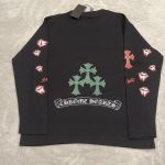 Chrome Hearts Sick Heart Men's Black Shirt - Image 3