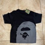 A Bathing Ape (BAPE) Men's Black and Grey Shirt - Image 2