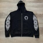 Chrome Hearts Men's Black Hoodie