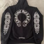 Chrome Hearts Men's Black Hoodie - Image 4