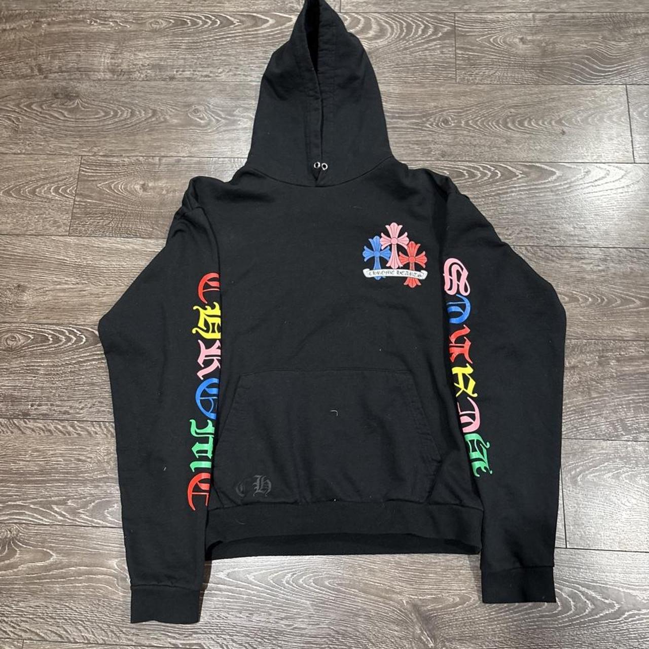 P0 - 2026-09-08T134007.024 Chrome hearts multicolor hoodie - Image 1