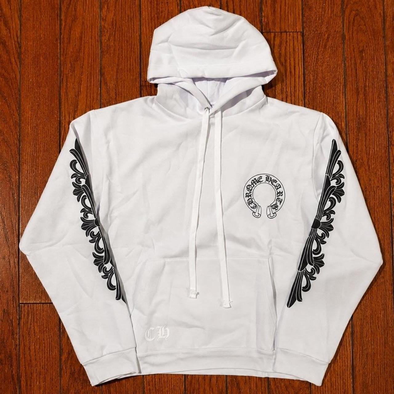 P0 - 2026-09-08T134802.206 Chrome Hearts Men's White Hoodie - Image 1