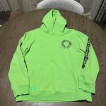 Chrome Hearts Men's Green Hoodie