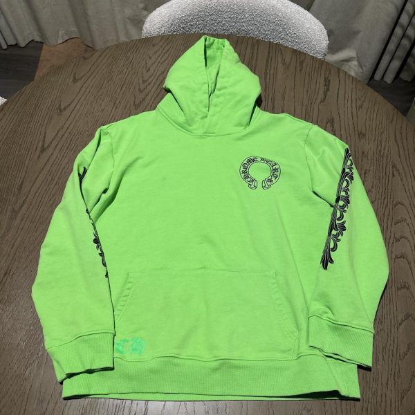 Chrome Hearts Men's Green Hoodie