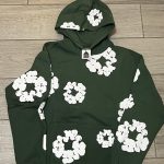 Dark Green Denim Tears Hoodie