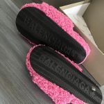 Balenciaga Women's Pink Slides - Image 2
