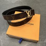 Men's Brown  LV Belt