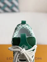 Louis Vuitton  Skate White & Green Sneaker - Image 2