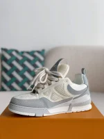 Louis Vuitton  Skate White & Grey Sneaker - Image 4